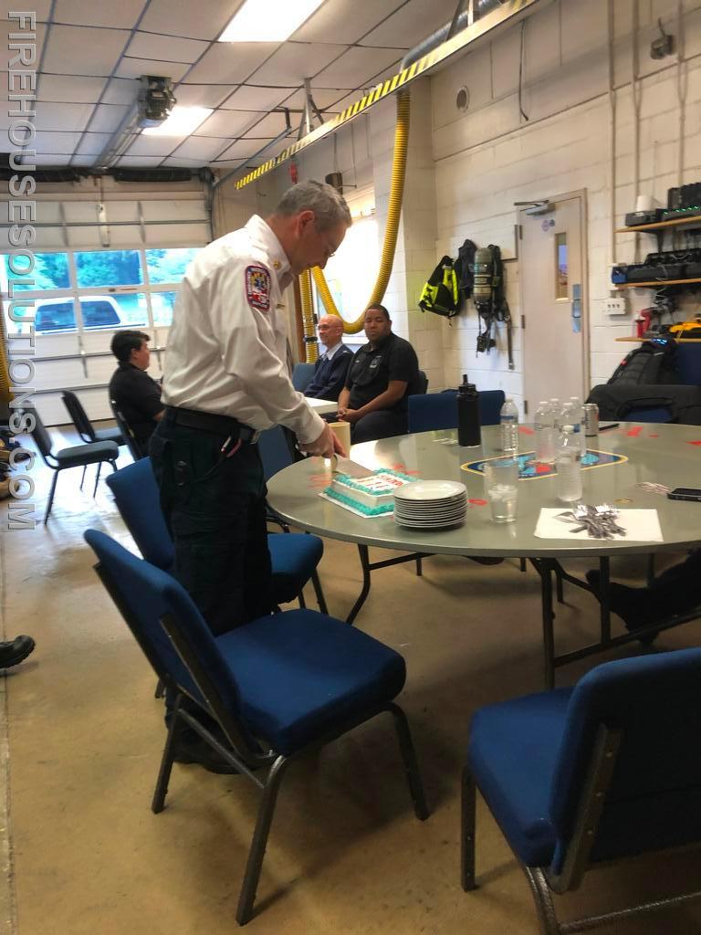 Chief Wolford stops by for dinner (May 2022)