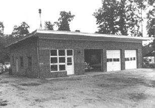 Cape St. Claire Volunteer Fire Company as it looked in 1955.
